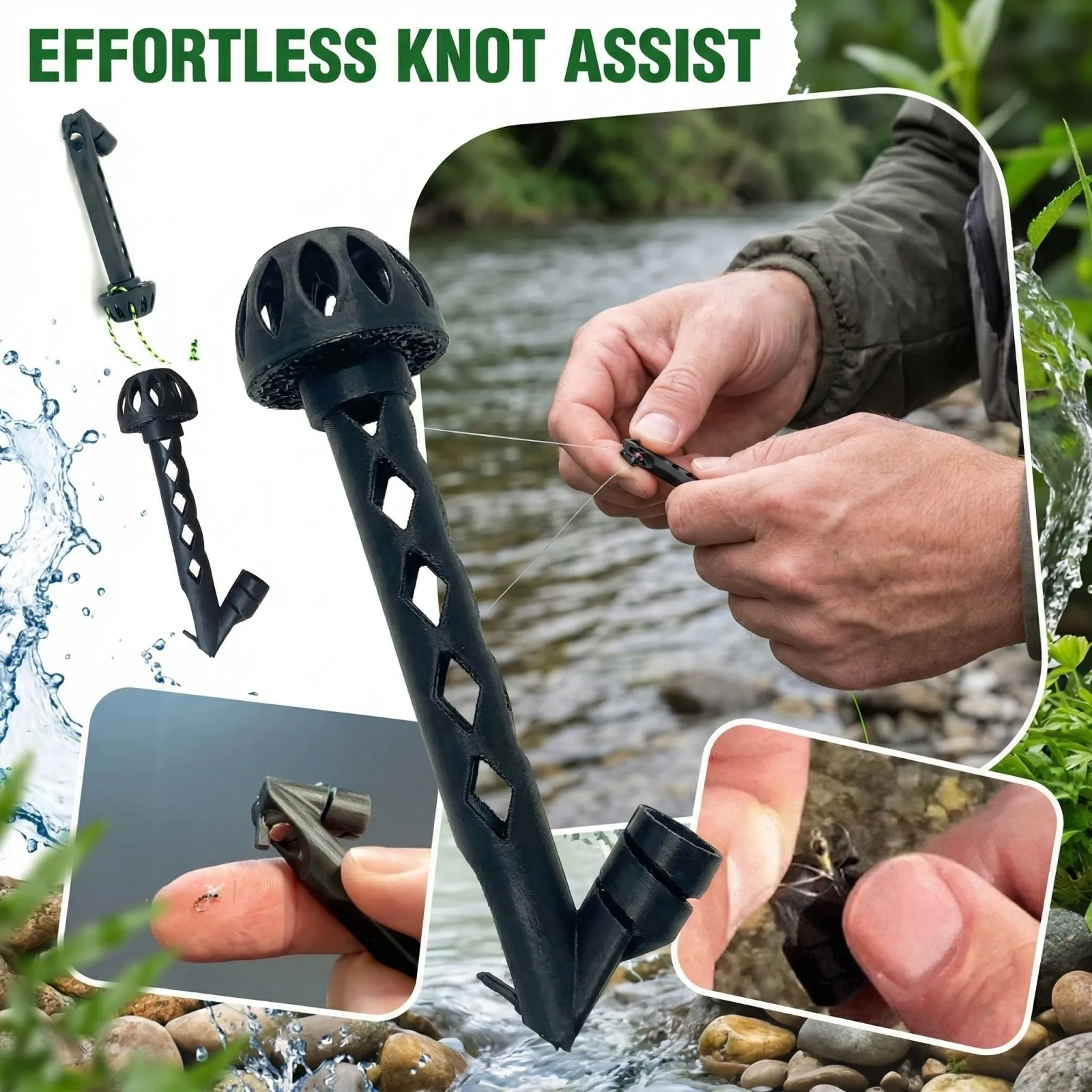 Magnetic Knot Tying Tool Flyin - Fishing Line Winder 리뷰 및 가격