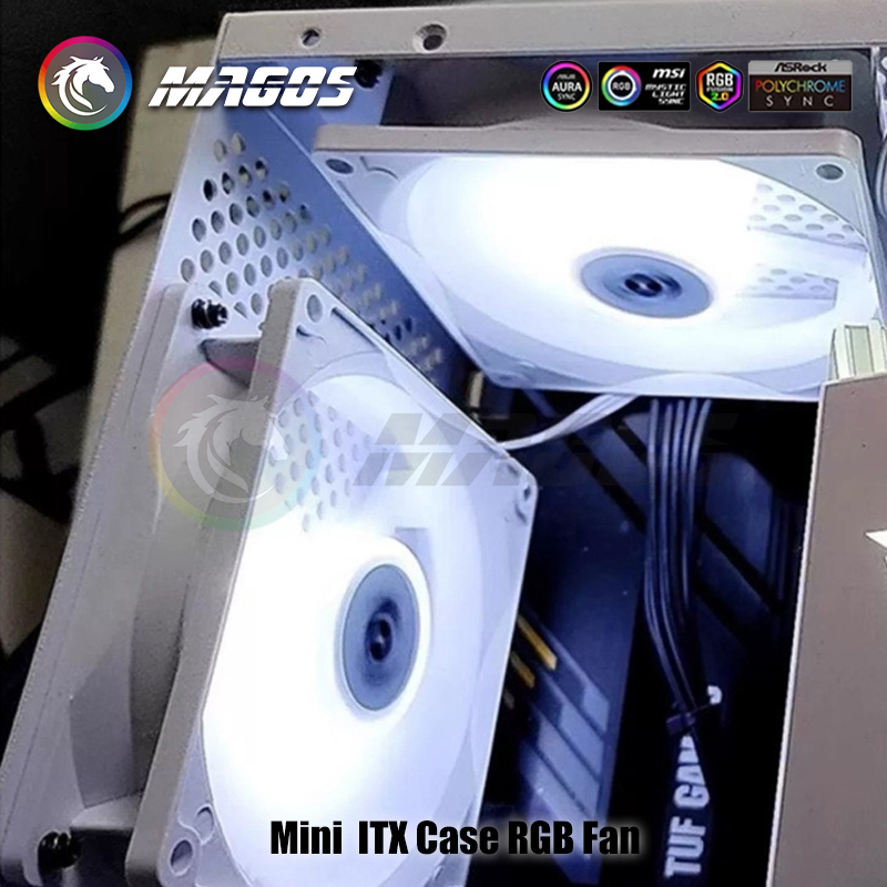 Mini ITX Case ARGB Fan 8cm 9cm - Fly Line 리뷰 및 가격