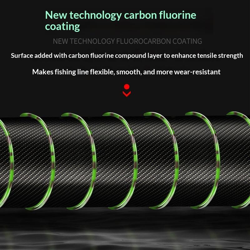 New 500M 3D Spotted Invisible  - Fluorocarbon Line 리뷰 및 가격