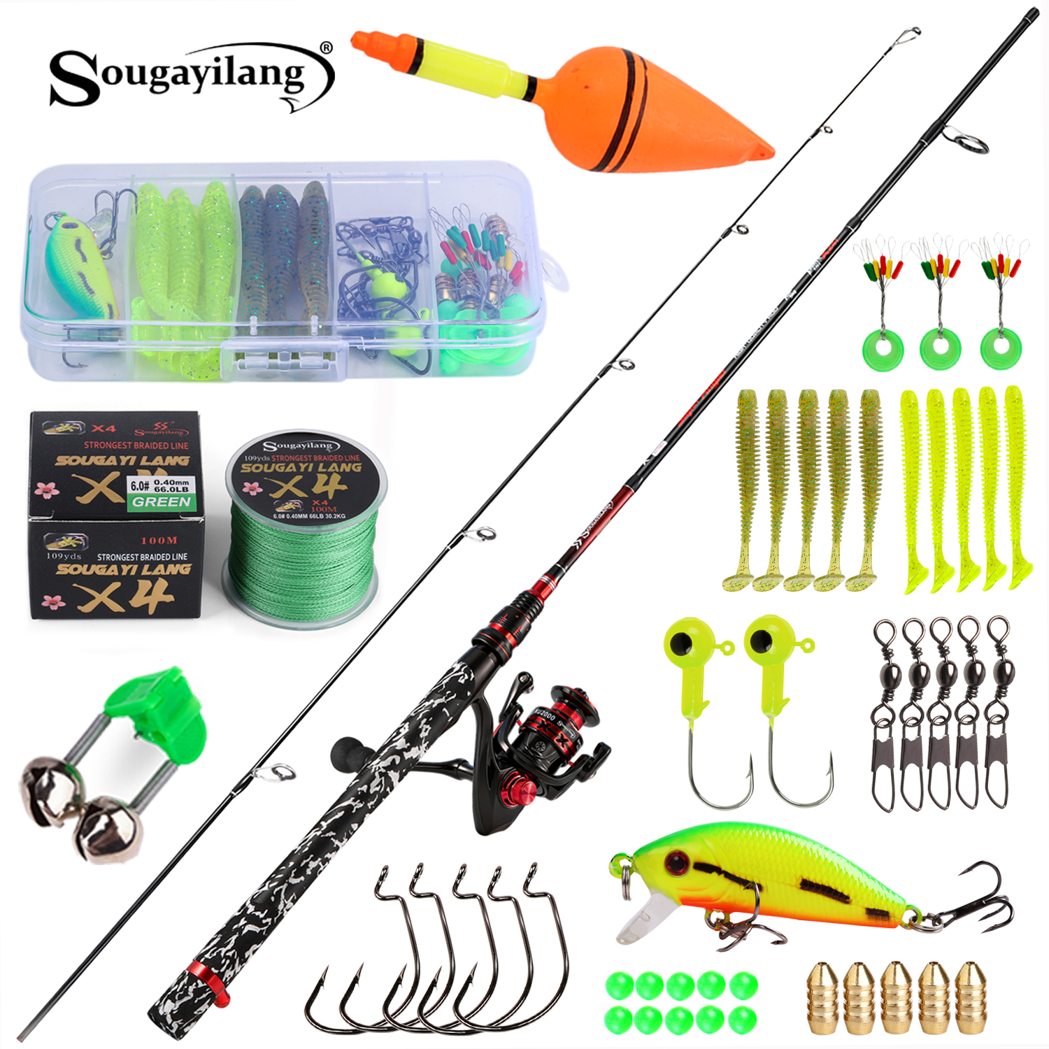 Sougayilang Spinning Fishing R - Freshwater Line 리뷰 및 가격