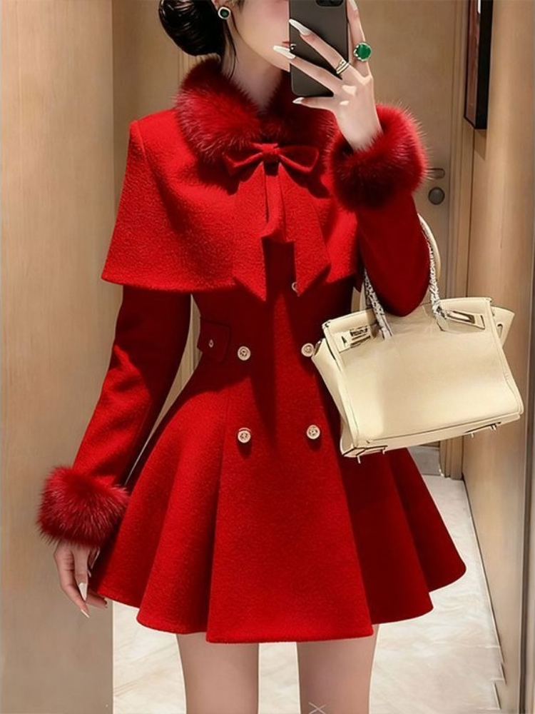 French Elegant Vintage Woolen  - Fly Line 리뷰 및 가격