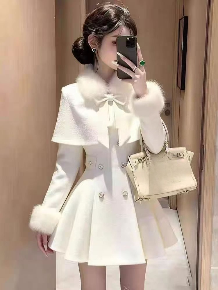 French Elegant Vintage Woolen  - Fly Line 리뷰 및 가격