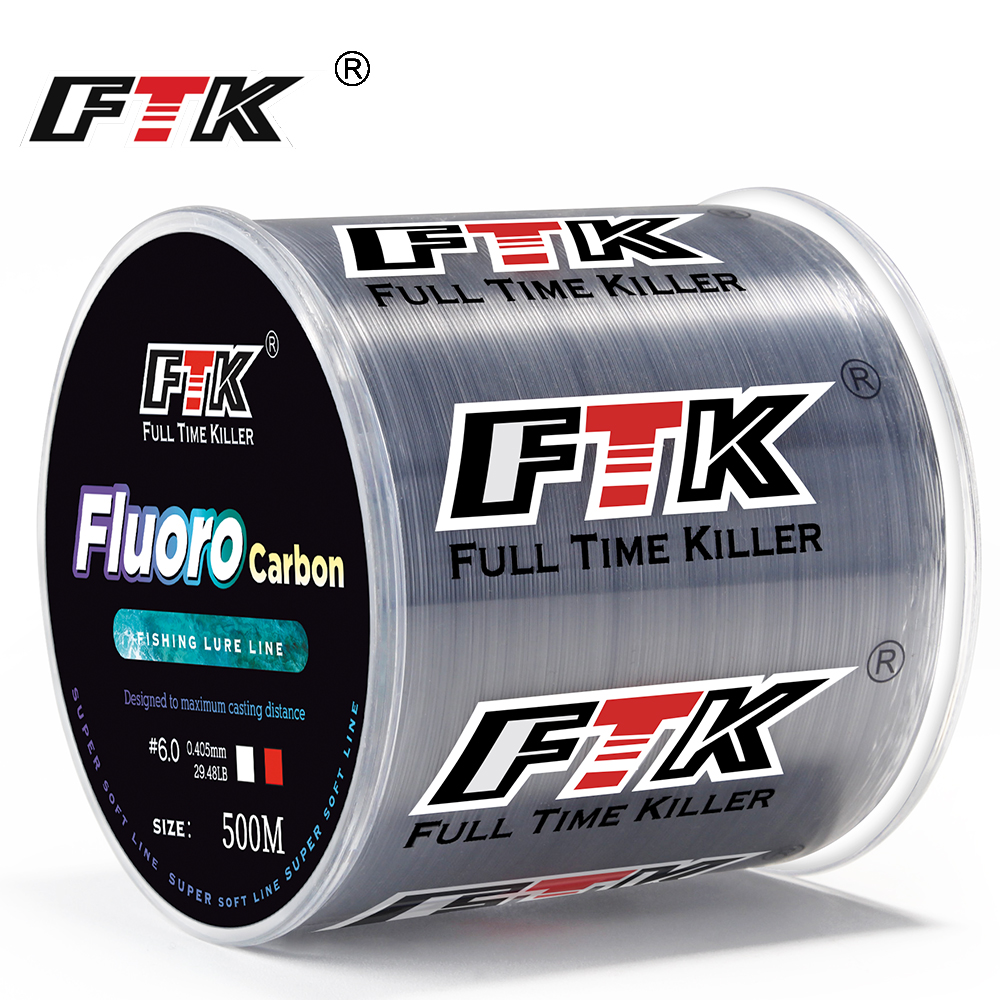 FTK Fishing Line 300M / 500M C - Fluorocarbon Line 리뷰 및 가격
