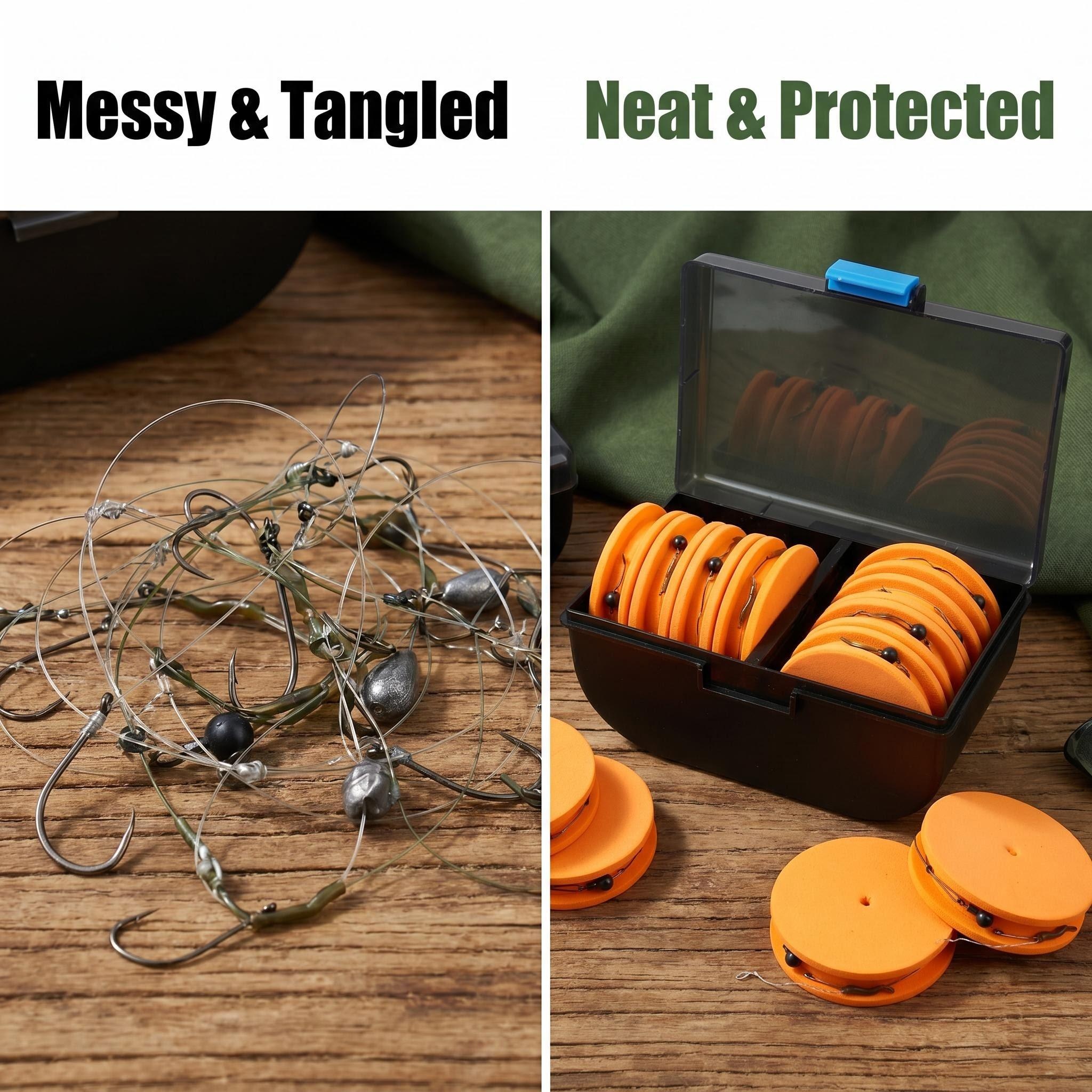 Hirisi 10pcs EVA Foam Fishing  - Fishing Line Box 리뷰 및 가격