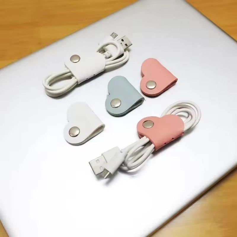 Mini Heart Shape Cable Organiz - Tippet Line 리뷰 및 가격