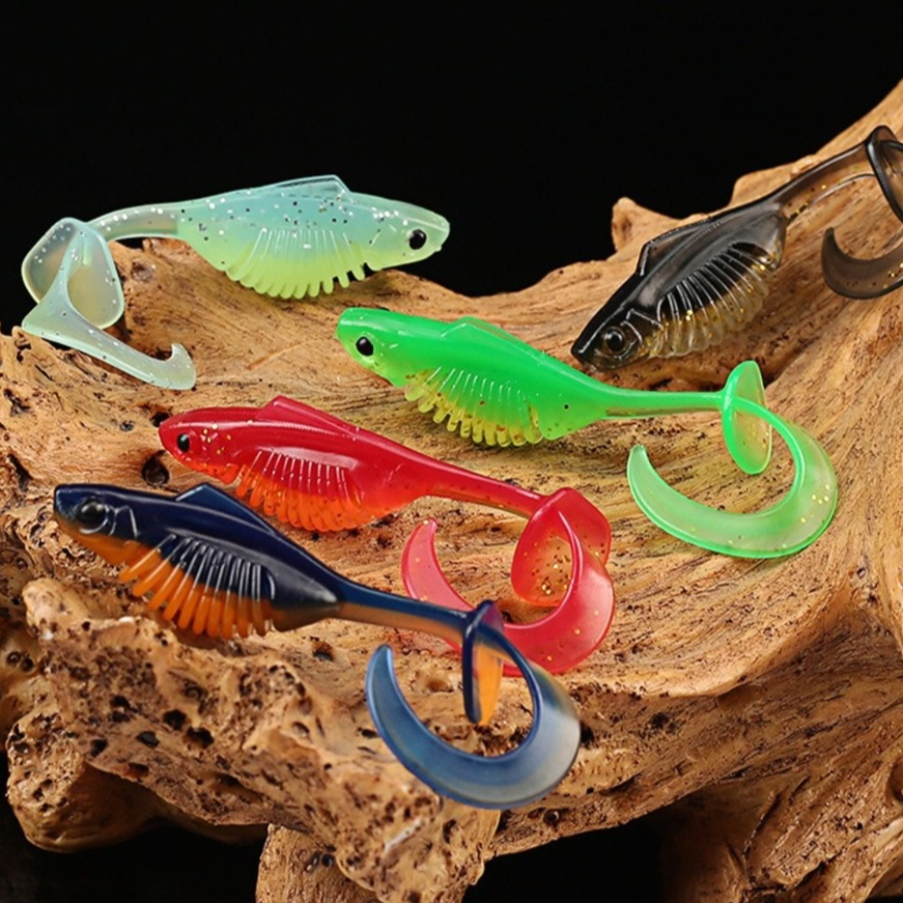 10PCS PVC Fishing Soft Lures 6 - Ice Fishing Line 리뷰 및 가격