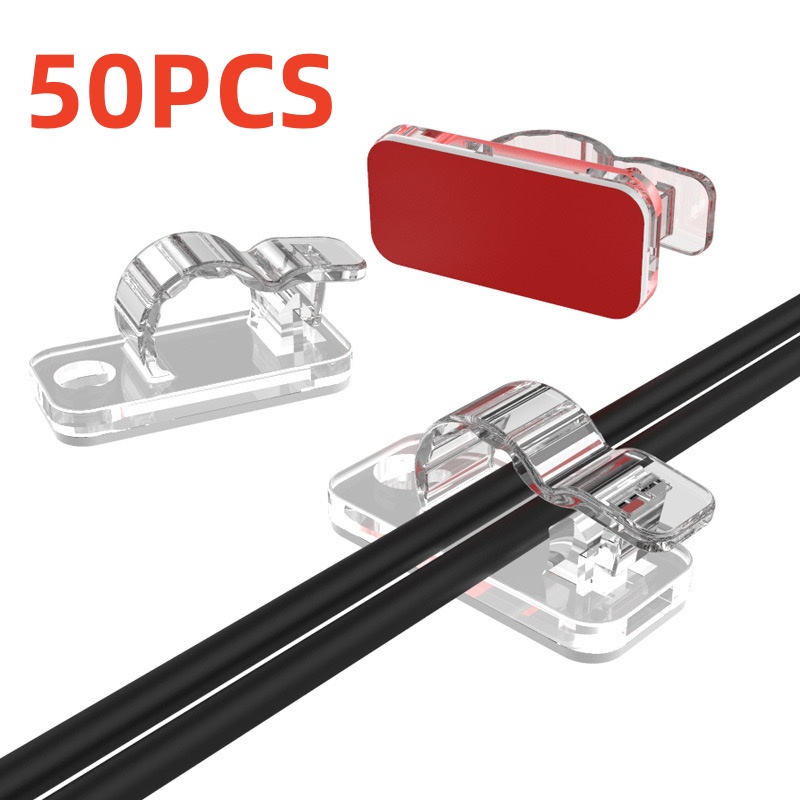 10/50PCS Cable Organizer Clips - Tippet Line 리뷰 및 가격