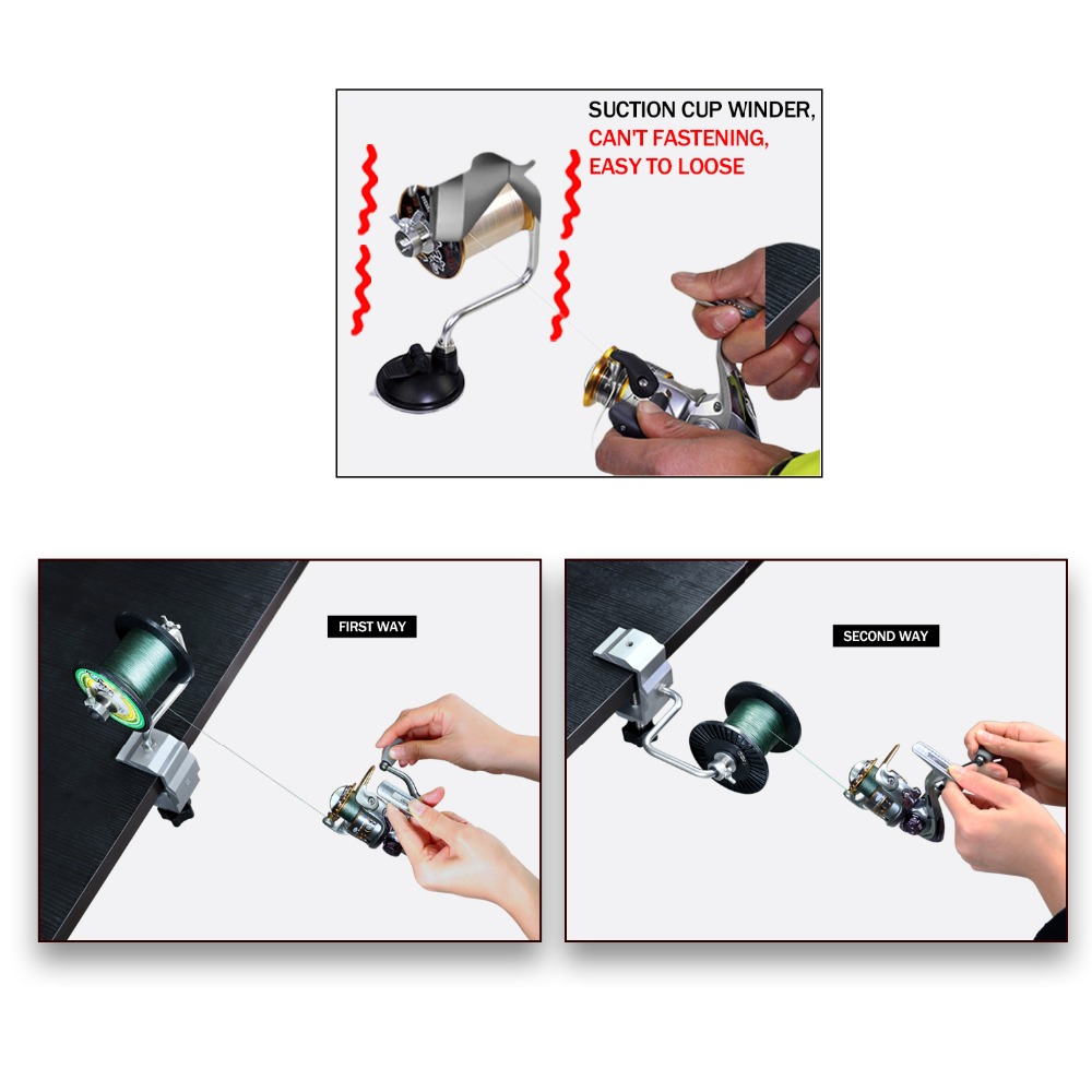 1pcs Portable Aluminum Fishing - Fishing Line Spool 리뷰 및 가격