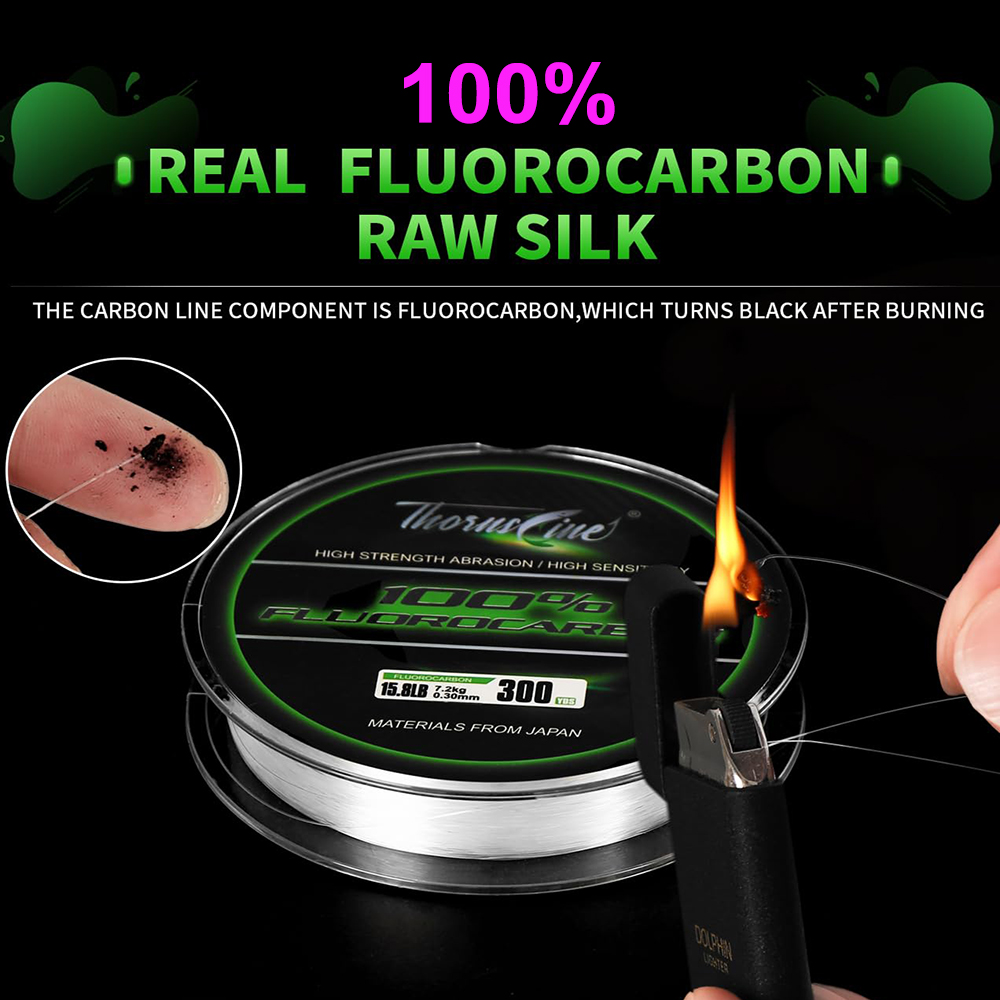 ThornsLine 100% Fluorocarbon F - Copolymer Line 리뷰 및 가격