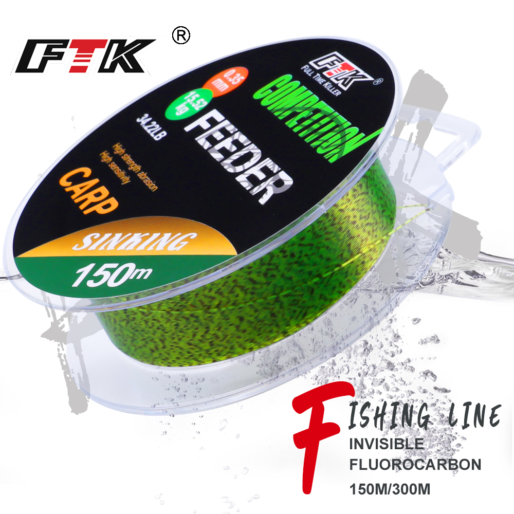 FTK  3D Invisible Carp Fishing - Fluorocarbon Line 리뷰 및 가격