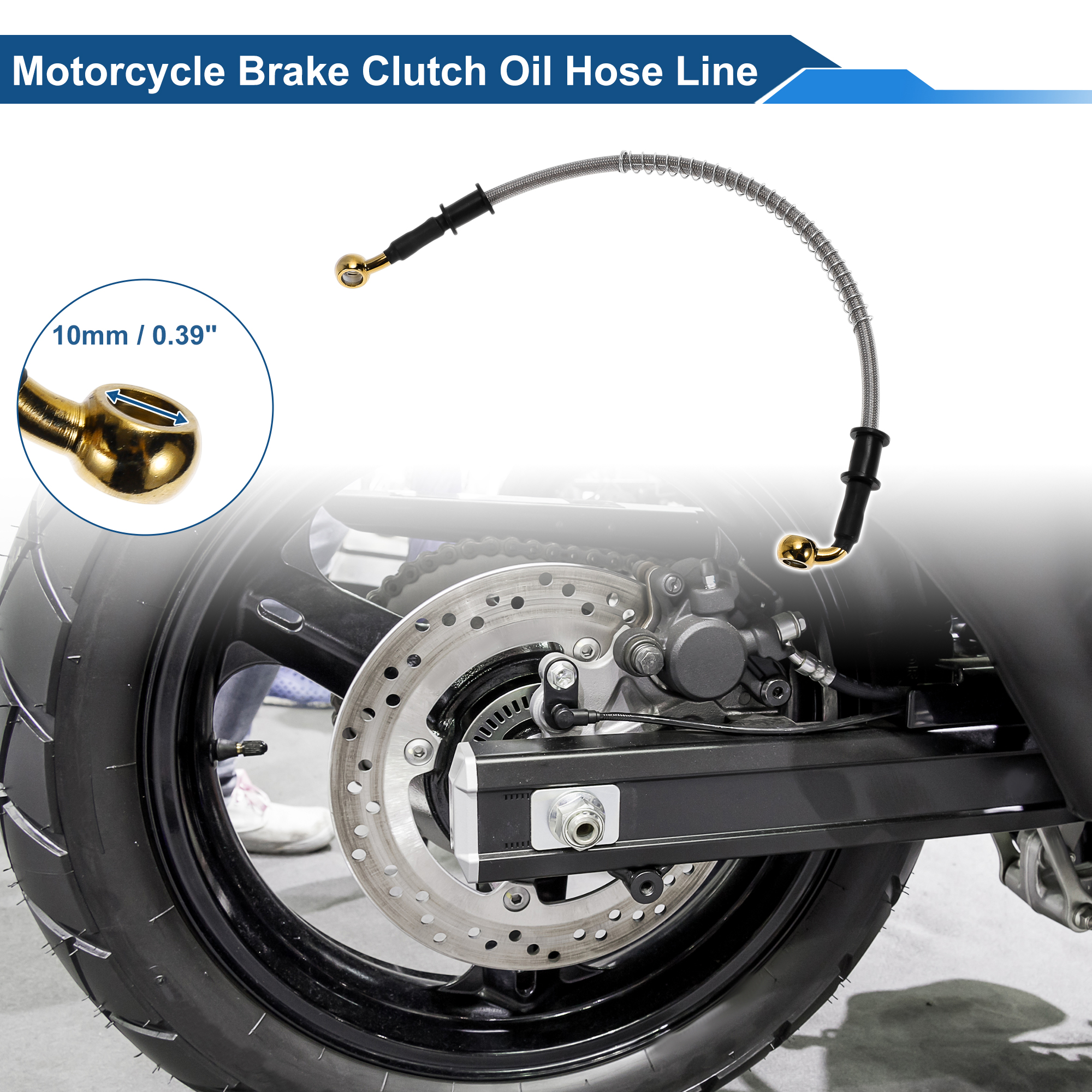Motoforti 40cm Motorcycle Brak - Braided Line 리뷰 및 가격