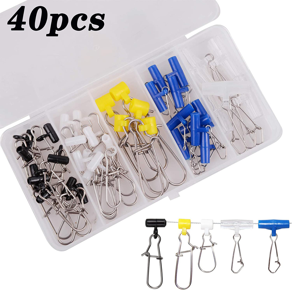 40Pcs Fishing line Sinker Slid - Monofilament Line 리뷰 및 가격