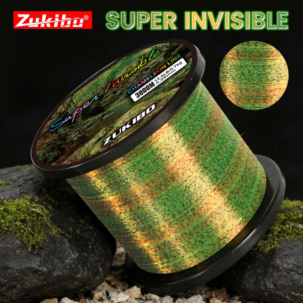 ZUKIBO 3D Speckle Line Yellow  - Fluorocarbon Line 리뷰 및 가격