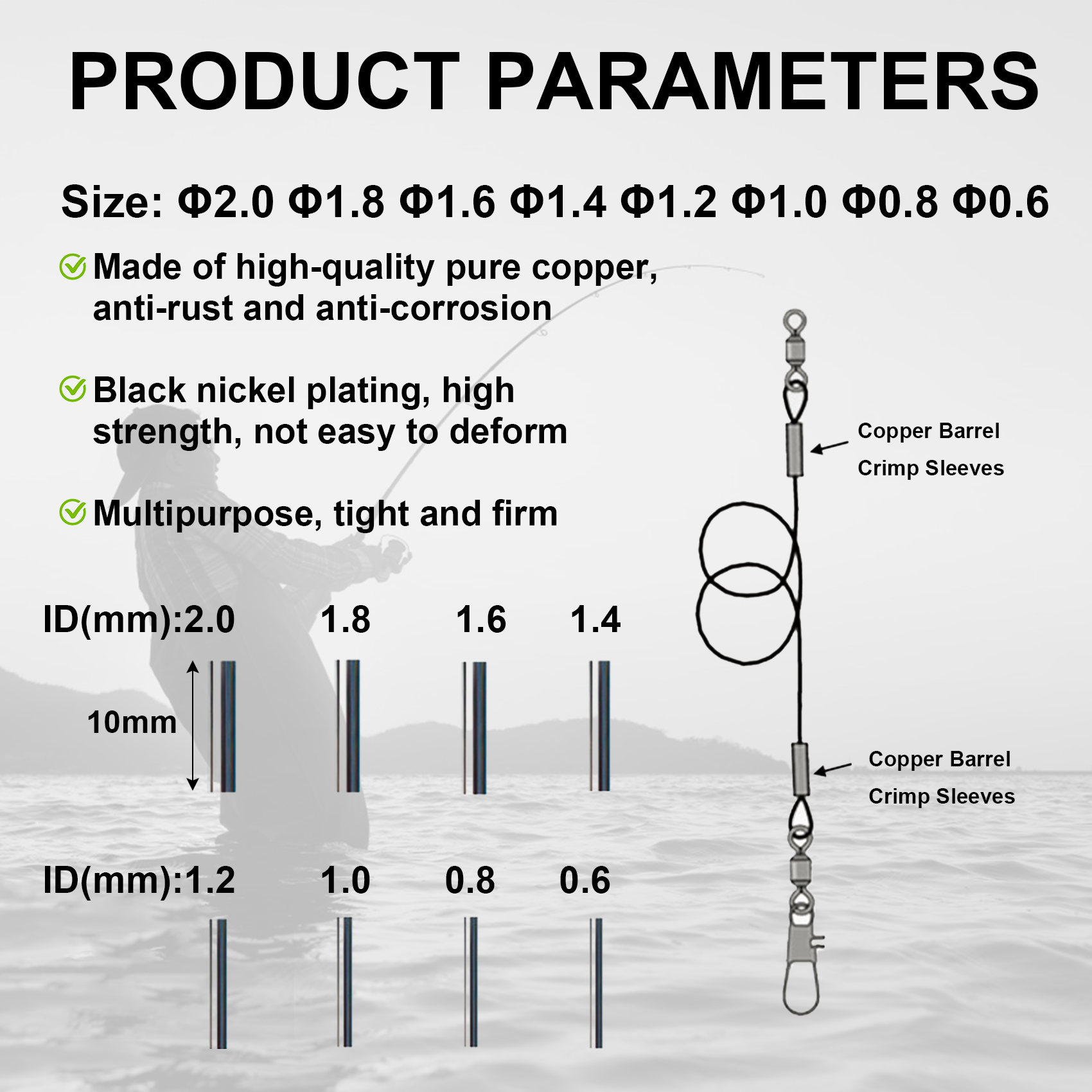 Aventik 100-240pcs Fishing Bar - Leader Line 리뷰 및 가격