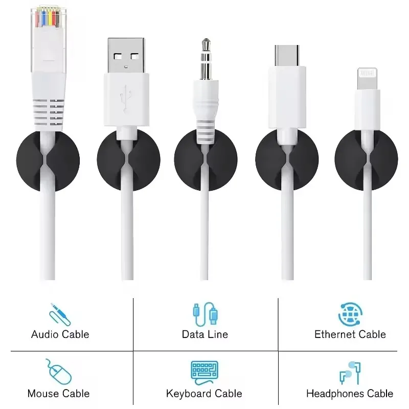 Cable Clips Phone Cord Holder  - Tippet Line 리뷰 및 가격