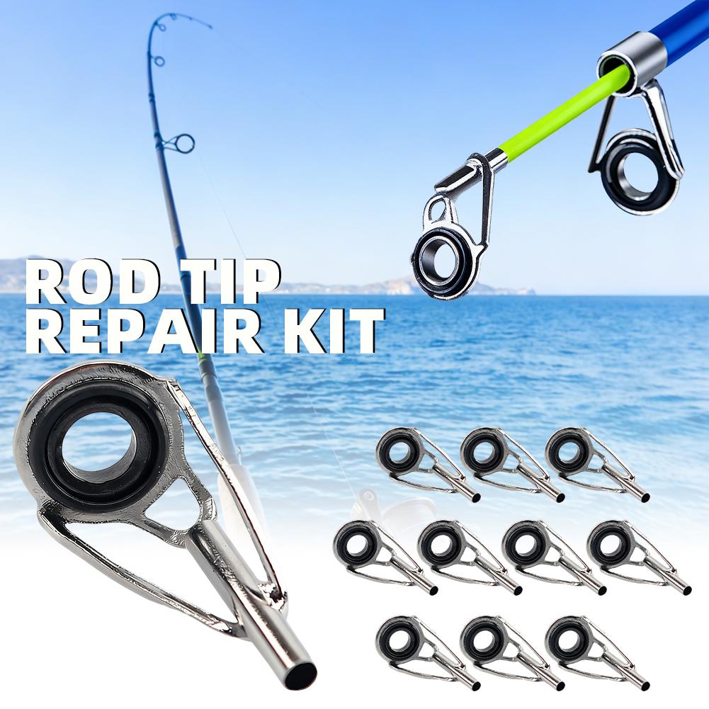 10PCS Metal Fishing Top Rod Gu - Fishing Line Winder 리뷰 및 가격