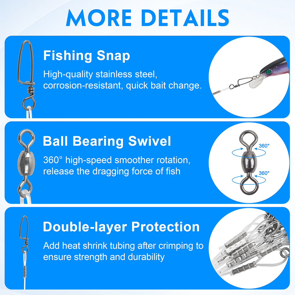 10Pcs Fluorocaron Fishing Lead - Fluorocarbon Line 리뷰 및 가격