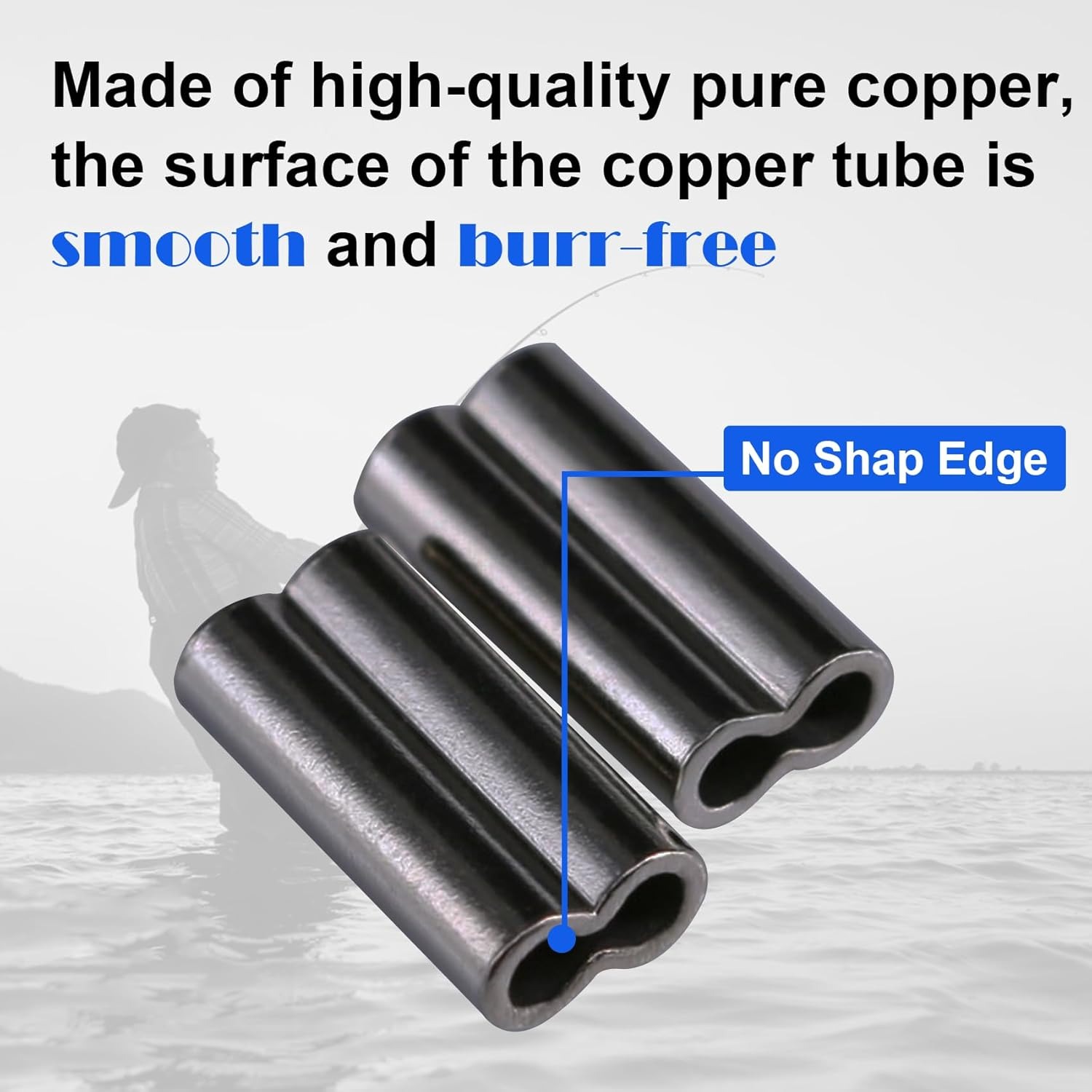 Copper Double Barrel Crimp Sle - Leader Line 리뷰 및 가격