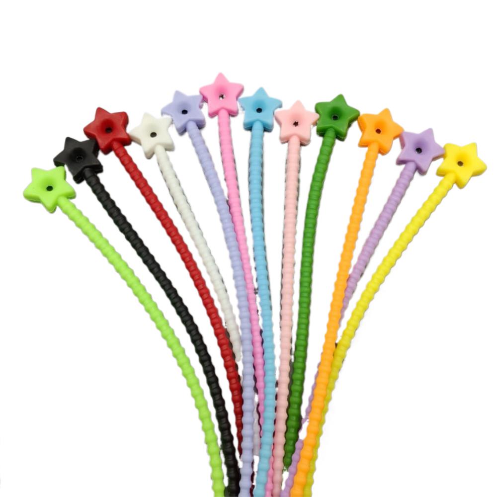 10Pcs Flower Star Silicone Cab - Tippet Line 리뷰 및 가격