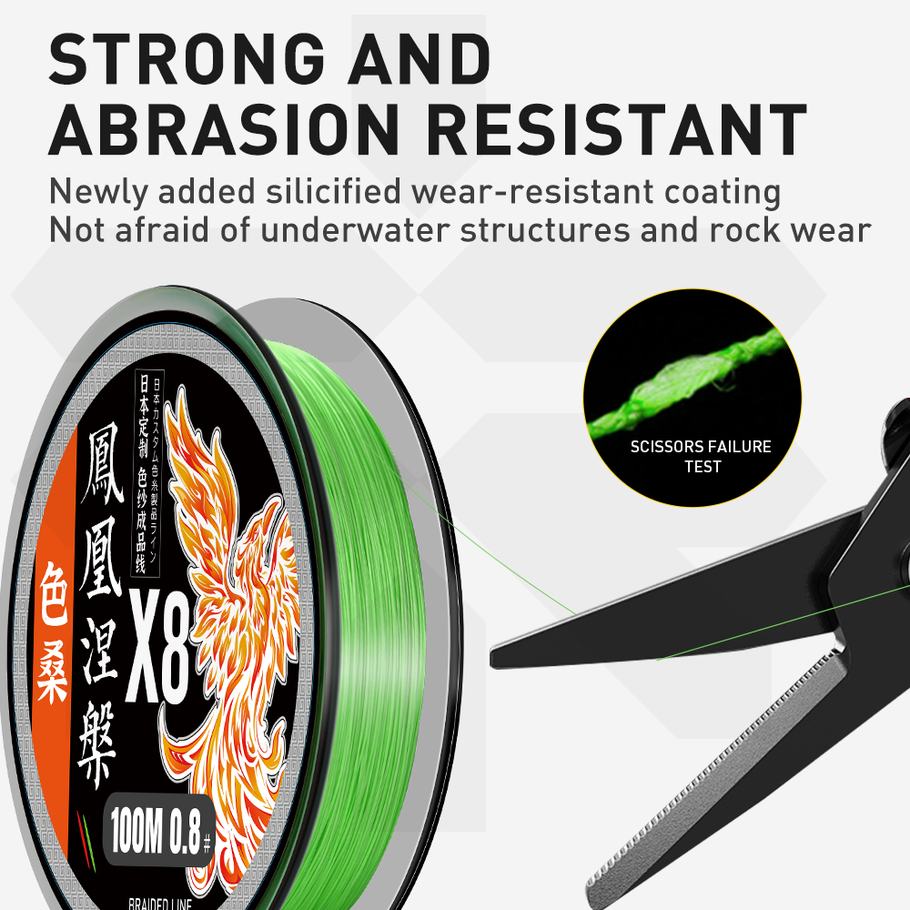 ZUKIBO Phoenix 8 Strand PE Bra - Ice Fishing Line 리뷰 및 가격